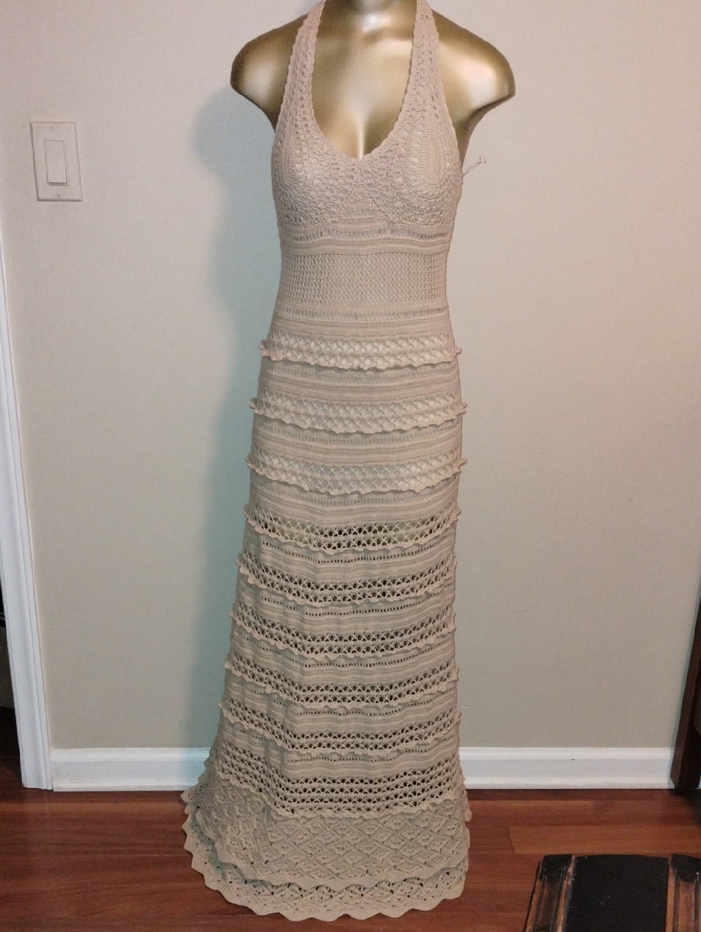 Crochet Hippie Dress NWOT